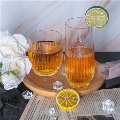 High Ball Cocktail Glasses