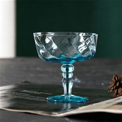 Copas de vino con pudín