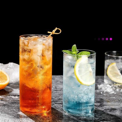 Tall Highball Drinking Glasses