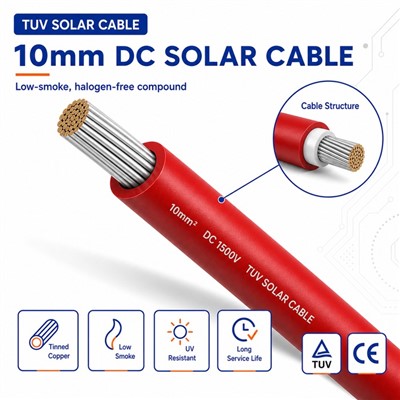 10mm DC Solar Cable