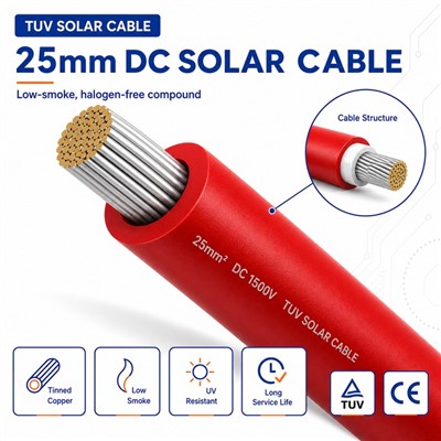 25mm DC Solar Cable