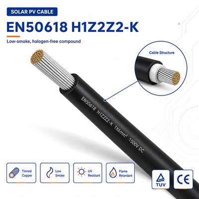 EN50618 H1Z2Z2-K Solar Cable
