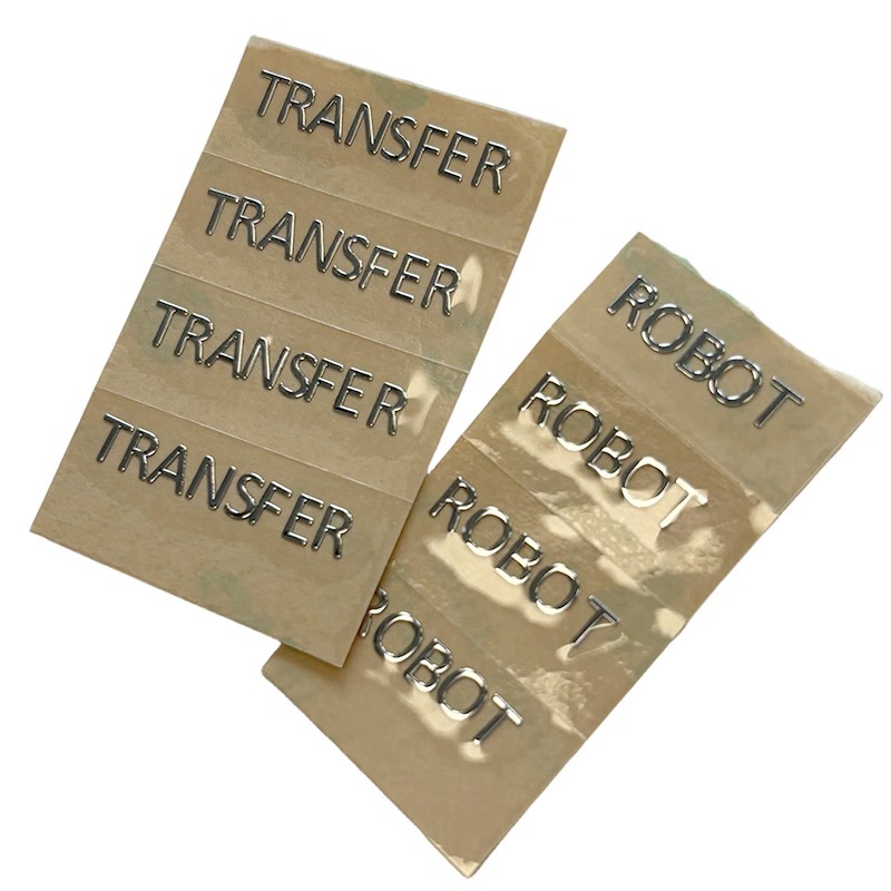 3D Embossed Metal Sticker factory