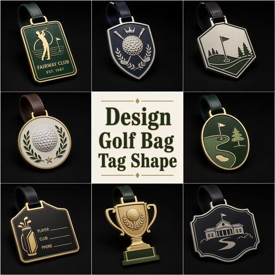 Golf Club Metal Tag factory