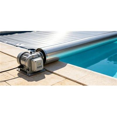 Heavy Duty Automatic Solar Pool Cover with Metal Roller System