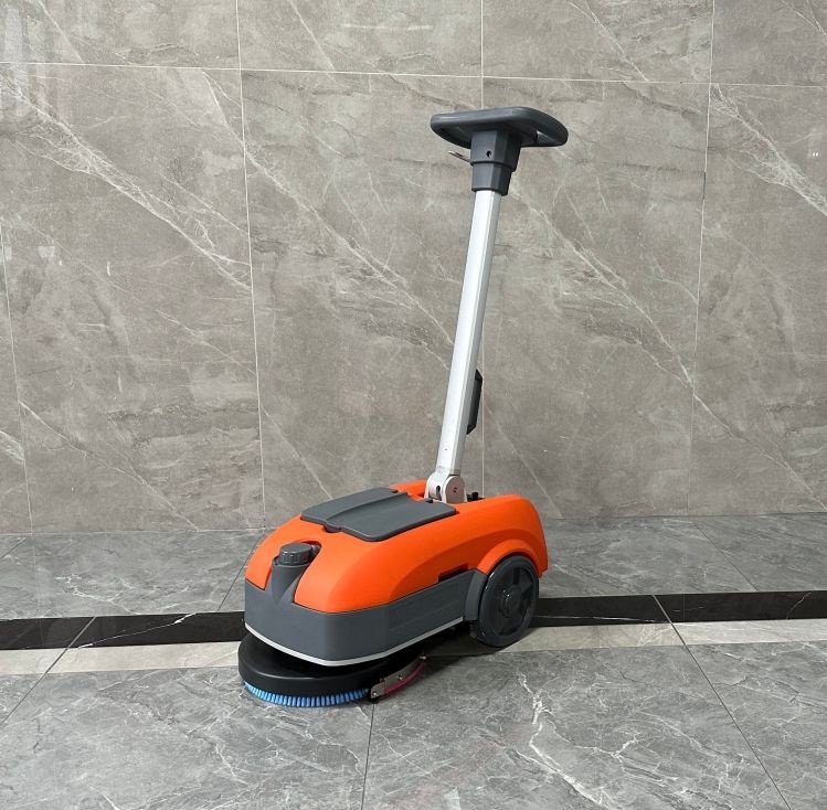 Compact Walk Behind Floor Scrubber factory