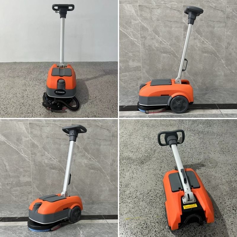 Compact Walk Behind Floor Scrubber best